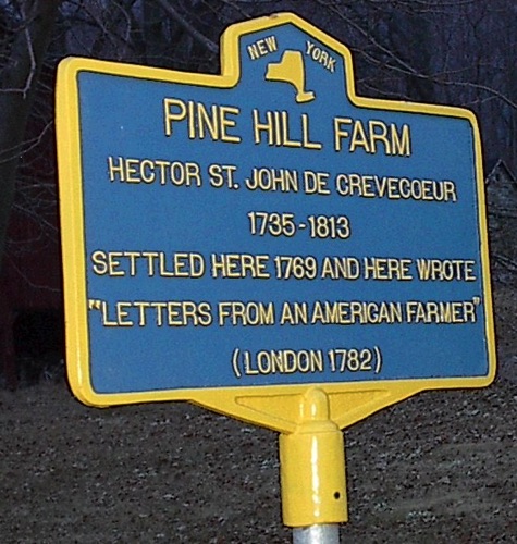 Pine Hill Farm Historic Marker. chs-001876